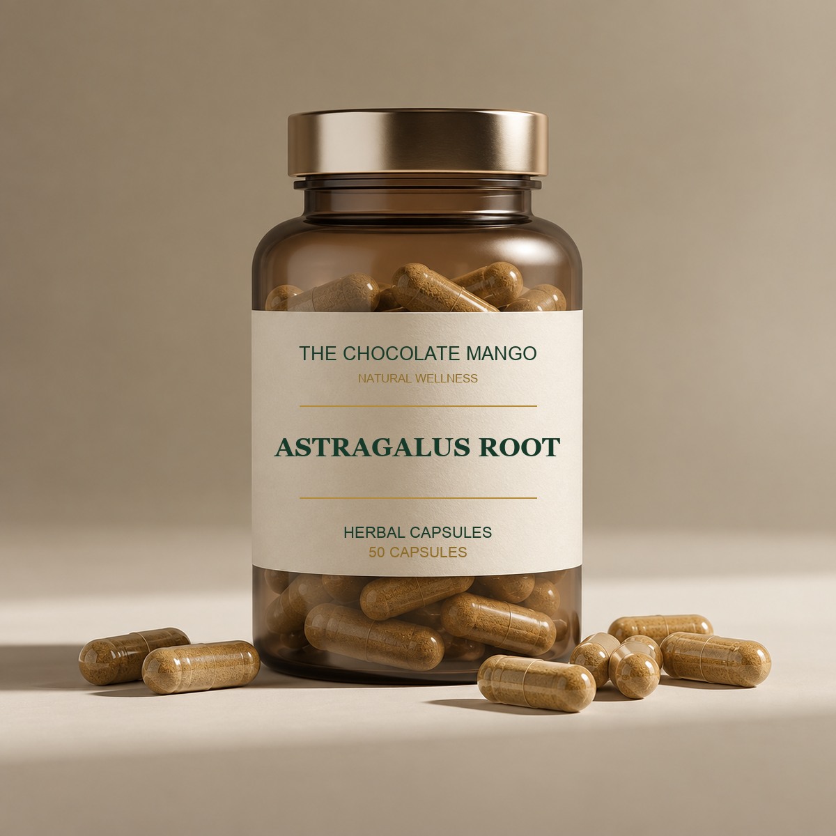 Astragalus Root Capsules 50ct
