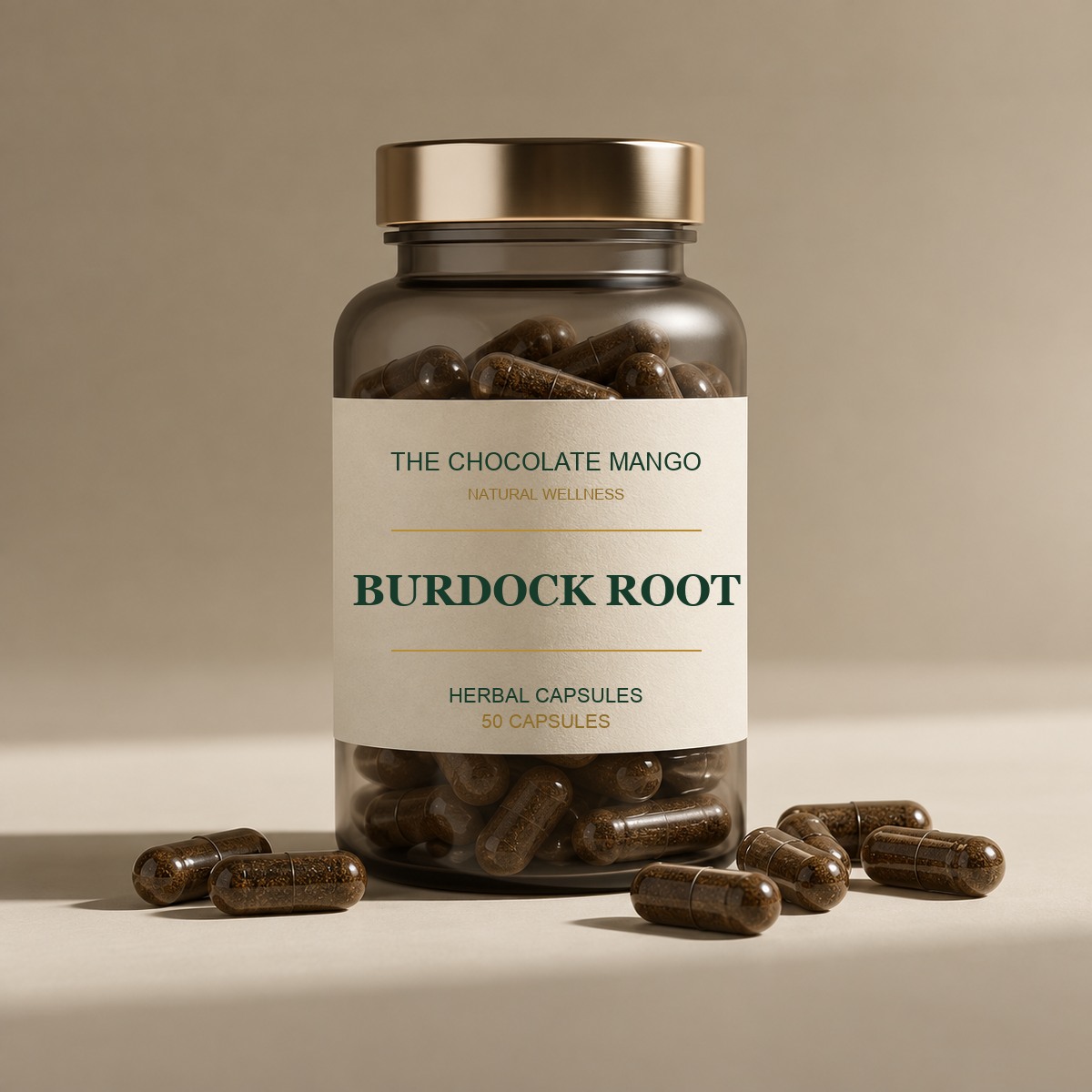 Burdock Root Capsules 50ct