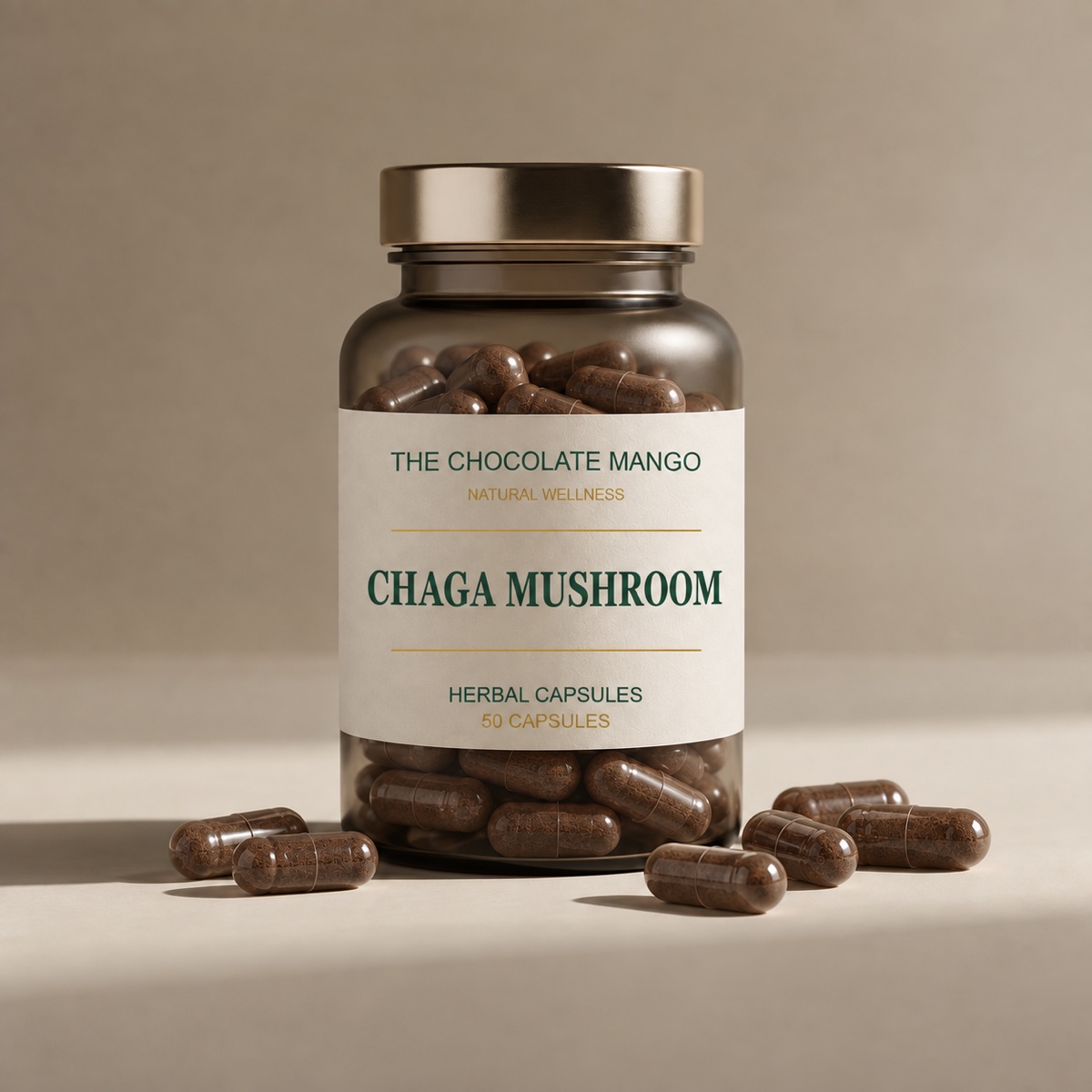 Chaga Mushroom Capsules 50ct